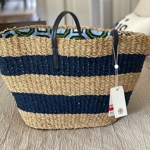 Tory Burch Straw Tote